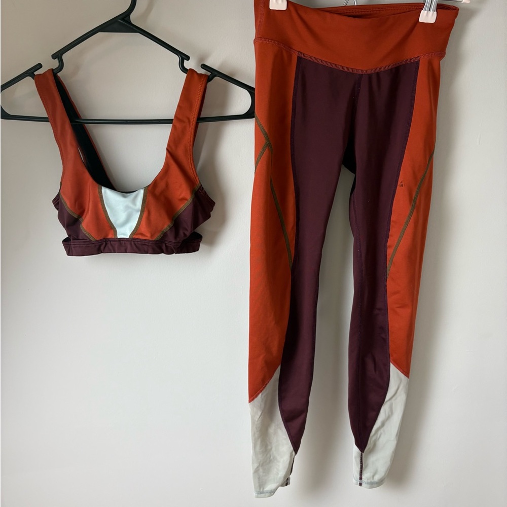 Without Walls Rust Orange Activewear Leggings